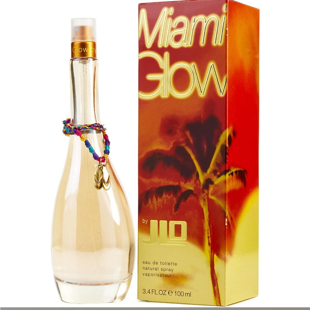 Brand NEW Miami Glow by JLO eau de toilette perfume 3.4 fl oz.
